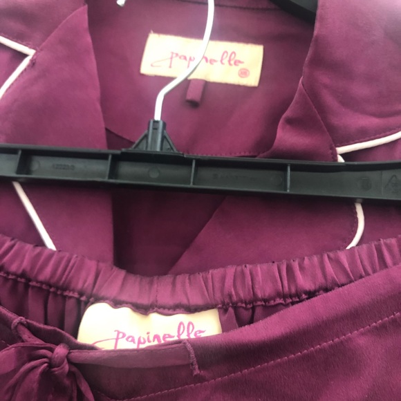 Papinelle luxury washable silk pajamas set xs - Picture 5 of 9